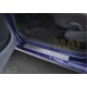 Накладки порогов Rival с надписью 4 штуки для Lada Largus 2012-2021