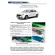 Накладки порогов Rival с надписью 4 штуки для Lada Vesta 2015-2021