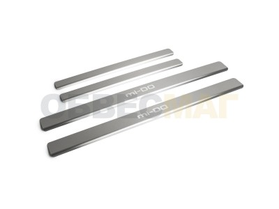Накладки порогов Rival с надписью 4 штуки для Datsun mi-DO № NP.8701.3
