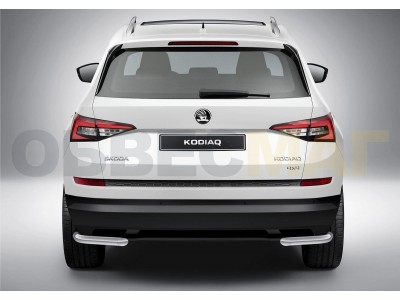 Защита задняя уголки 57 мм для Skoda Kodiaq № R.5101.005