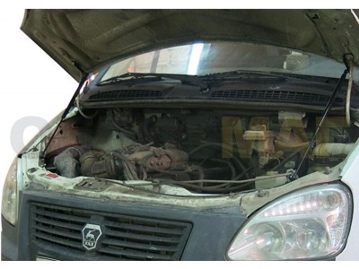 Упоры капота Автоупор 2 штуки для Газель Бизнес 2003-2010