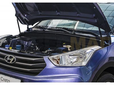 Упоры капота Автоупор 2 штуки для Hyundai Creta 2016-2021