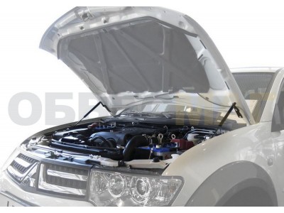 Упоры капота Автоупор 2 штуки для Mitsubishi Pajero Sport/L200 2006-2016