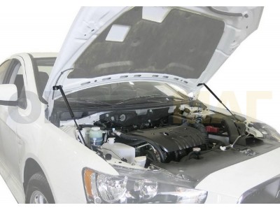 Упоры капота Автоупор 2 штуки для Mitsubishi Lancer 10 2011-2017