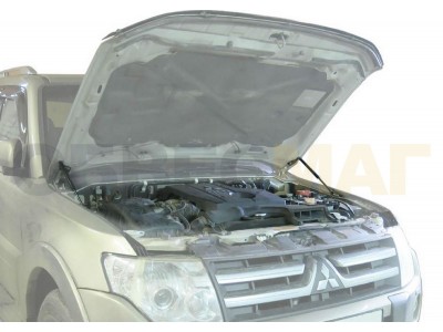 Упоры капота Автоупор 2 штуки для Mitsubishi Pajero 4 2006-2021