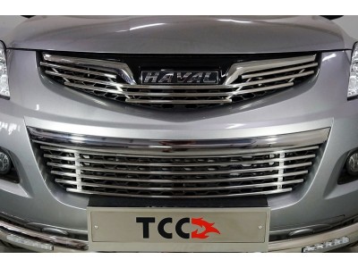 Накладка решетки радиатора нижняя 12 мм для Haval H5 № HAVH520-14