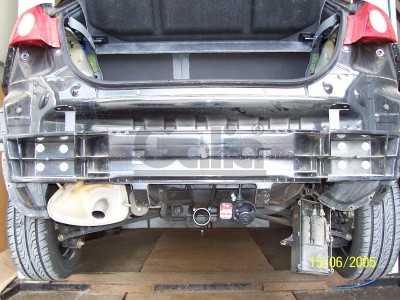Фаркоп оцинкованный Galia шар A на хетчбек для Chevrolet Lacetti 2005-2013