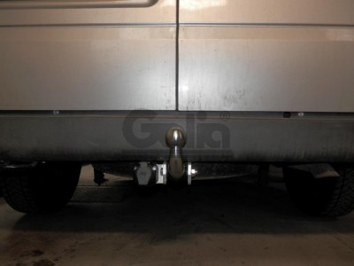 Фаркоп оцинкованный Galia шар A на авто без ступеньки для Ford Transit 2000-2014