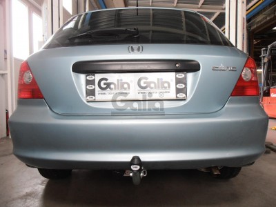 ТСУ Фаркоп оцинкованный Galia шар A на хетчбек 5 дверей для Honda Civic № H012A