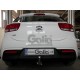Фаркоп оцинкованный Galia шар A на хетчбек для Kia Rio 2017-2021