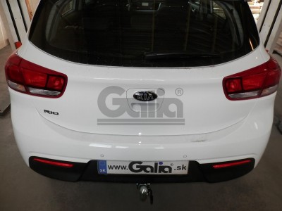 Фаркоп оцинкованный Galia шар A на хетчбек для Kia Rio 2017-2021