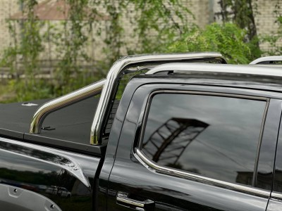 Защита кузова и заднего стекла (для крышки без надписи) 76,1 мм для Foton Tunland V9 2.0 Diesel АКПП 4WD 2025-н.в. №FOTTUNV925-17