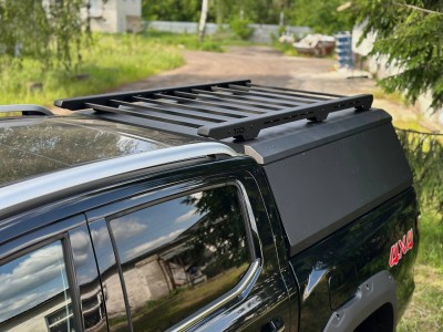 Экспедиционный багажник на крышу кунга Black для Foton Tunland V9 2.0 Diesel АКПП 4WD 2025-н.в.