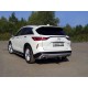 Защита задняя уголки 42 мм для Infiniti QX50 2018-2021