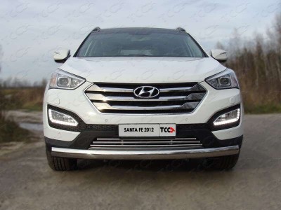 Рамка номерного знака Hyundai Santa Fe (комплект)