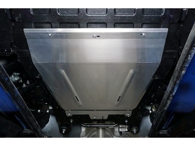 Защита картера и КПП (алюминий) 4мм для JAC JS4/Москвич 3 2020 – н.в. ZKTCC00566