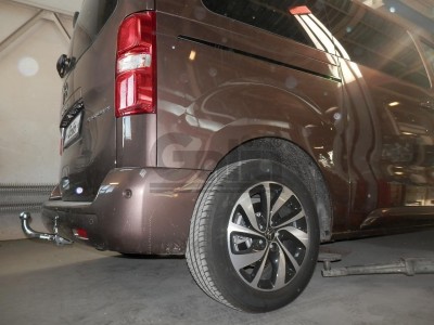 Фаркоп Galia шар С оцинкованный, быстросъемное крепление для Jumpy/Expert/Traveller/SpaceTourer/Zafira Life 2016-2021