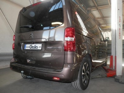 Фаркоп Galia шар С оцинкованный, быстросъемное крепление для Jumpy/Expert/Traveller/SpaceTourer/Zafira Life 2016-2021
