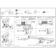 Фаркоп оцинкованный Galia шар C съемный для Volkswagen Passat B7/Passat CC 2010-2021