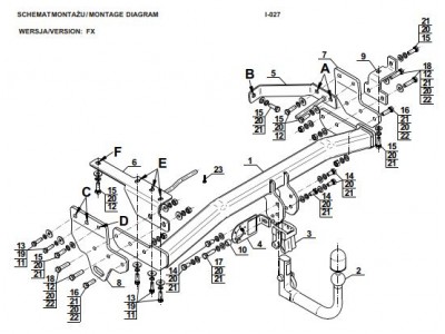 ТСУ Фаркоп Steinhof шар BMC съёмный для Infiniti EX30/EX37/FX37/FX50/QX50/QX70 № I-027