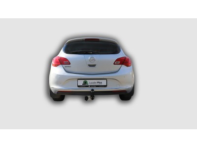 Фаркоп для Opel Astra J хетчбек 2009-2015, Opel Astra J GTC 2012-2018 с условно-съемным креплением шара (на 2 болтах) №O118-A