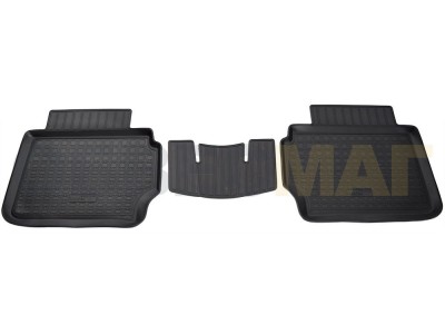 Коврики в салон Norplast 3D полиуретан чёрные для Ford Mondeo 2015-2021