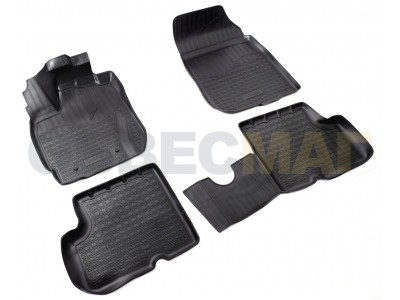 Коврики в салон Norplast полиуретан чёрные для Renault Duster № NPA11-C69-100