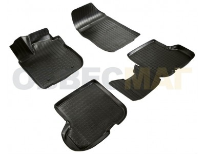 Коврики в салон Norplast полиуретан чёрные для Renault Sandero № NPA11-C69-605