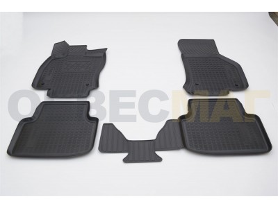 Коврики в салон Norplast 3D полиуретан для Skoda Octavia A7 № NPA11-C81-401