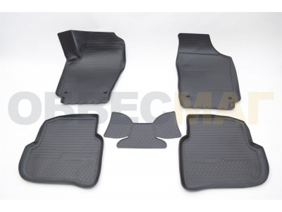 Коврики в салон Norplast полиуретан на седан для Volkswagen Polo № NPA11-C95-421