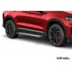 Порог-площадка "Bmw-Style" D180AL + комплект крепежа для Geely Tugella 2020-н.в.