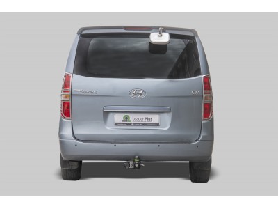 Фаркоп для Hyundai Starex 2008-2018, Hyundai H1 2008-2018, 2018-2023 съемное крепление шара под американский квадрат №H214-E