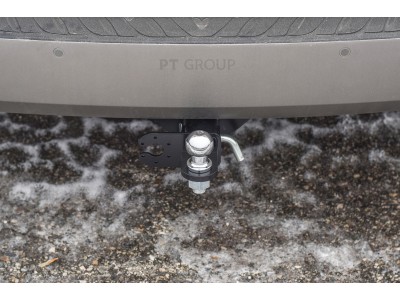 Фаркоп для Hyundai H1 2008-2018, 2018-н.в., Hyundai Starex 2008-2018 съемное крепление шара под американский квадрат