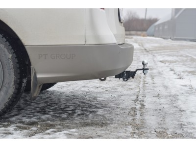 Фаркоп для Hyundai H1 2008-2018, 2018-н.в., Hyundai Starex 2008-2018 съемное крепление шара под американский квадрат