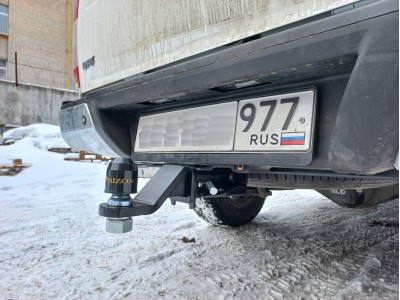 Фаркоп для DongFeng DF6 2022-н.в. съемное крепление шара под американский квадрат