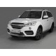 Накладка решетки радиатора 16 мм ТСС для Lifan X60 2016-2021