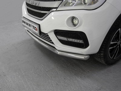 Накладка решетки радиатора 16 мм ТСС для Lifan X60 2016-2021