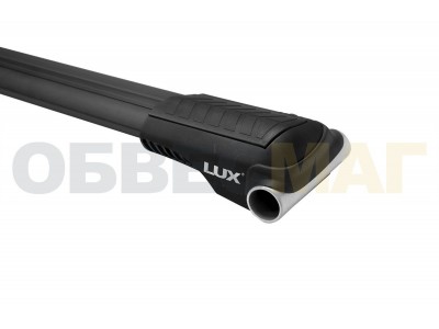 Багажная система Lux Хантер L46-B черная для автомобилей с рейлингами