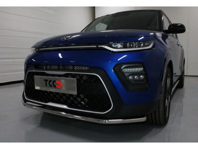 Защита переднего бампера 42 мм для Kia Soul № KIASOUL19-09