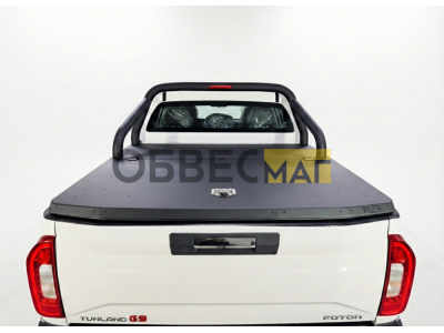 Защита кузова (для крышки) 76,1 мм (Black) для Foton Tunland G9 2.0 Diesel АКПП 4WD 2021-н.в. №FOTTUNG925-13BLACK