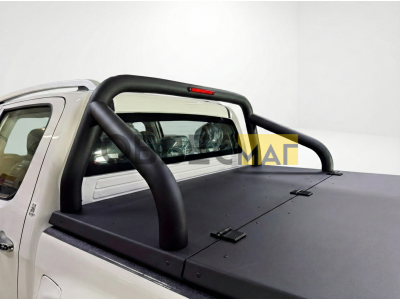 Защита кузова (для крышки) 76,1 мм (Black) для Foton Tunland G9 2.0 Diesel АКПП 4WD 2021-н.в.