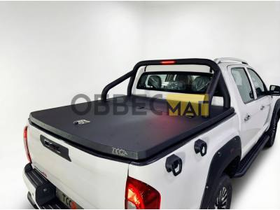 Защита кузова (для крышки) 76,1 мм (Black) для Foton Tunland G9 2.0 Diesel АКПП 4WD 2021-н.в.