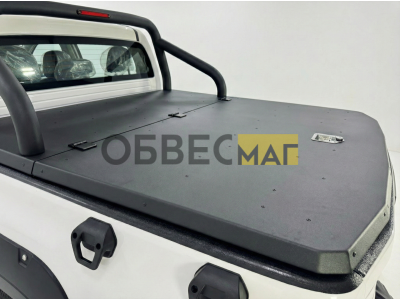 Крышка кузова (алюминий Premium Black) для Foton Tunland G9 2.0 Diesel АКПП 4WD 2021-н.в.