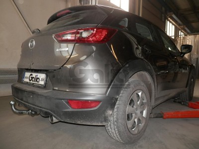 Фаркоп оцинкованный для Mazda CX-3 2015-н.в. условно-съемное крепление шара