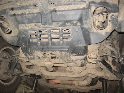Защита картера двигателя (2,5 мм, сталь) для JAC T6 2020-н.в. (V = 2.0T MT FWD)