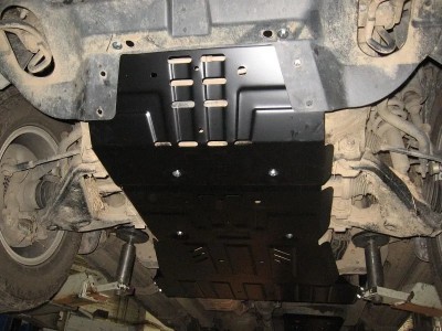 Защита картера двигателя (2,5 мм, сталь) для JAC T6 2020-н.в. (V = 2.0T MT FWD)
