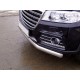 Защита передняя овальная 75х42 мм ТСС для Haval H6 2014-2020
