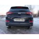 Защита задняя уголки 42 мм ТСС для Hyundai Tucson 2015-2018
