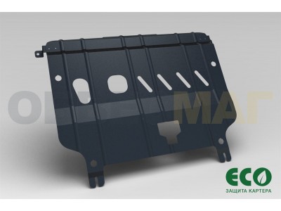 Защита картера ECO для 1,4/1,6 бензин МКПП/АКПП для Hyundai Solaris/Kia Rio № ECO.20.28.020