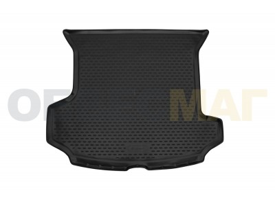 Коврик в багажник Element полиуретан длинный на 7 мест на Skoda Kodiaq № ELEMENT017041